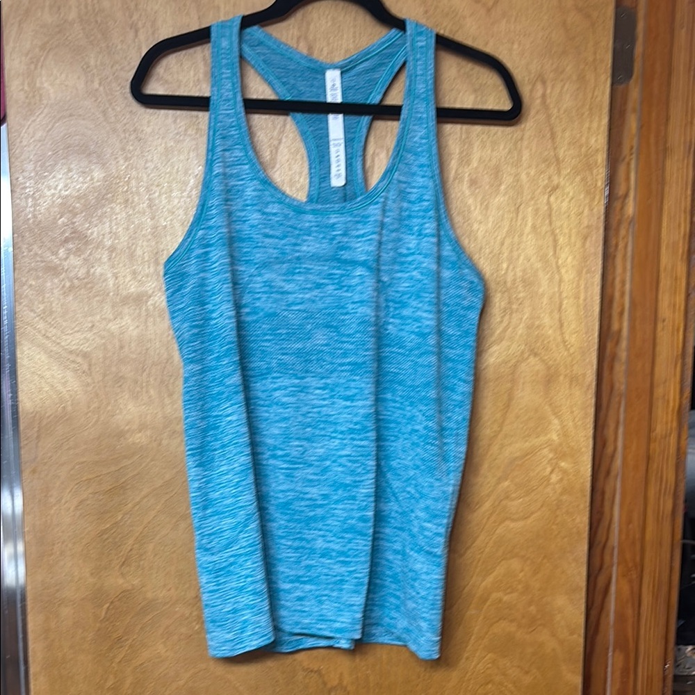 Lululemon Swiftly Tech Racerback Heathered Peacock Size 12 - Picture 2 of 9